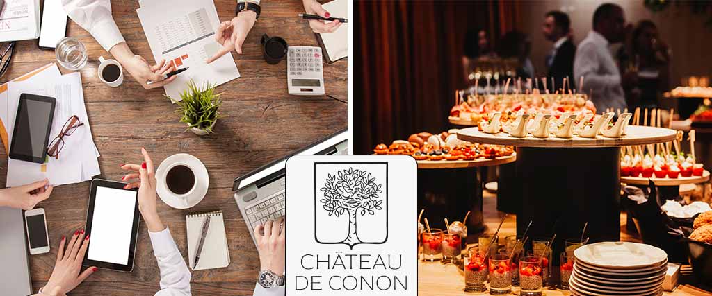 Le Château de Conon vous propose d'organiser des séjours sur mesure pour vos événements: mariage, rassemblements, séminaires d'entreprise, animation Yoga, ...