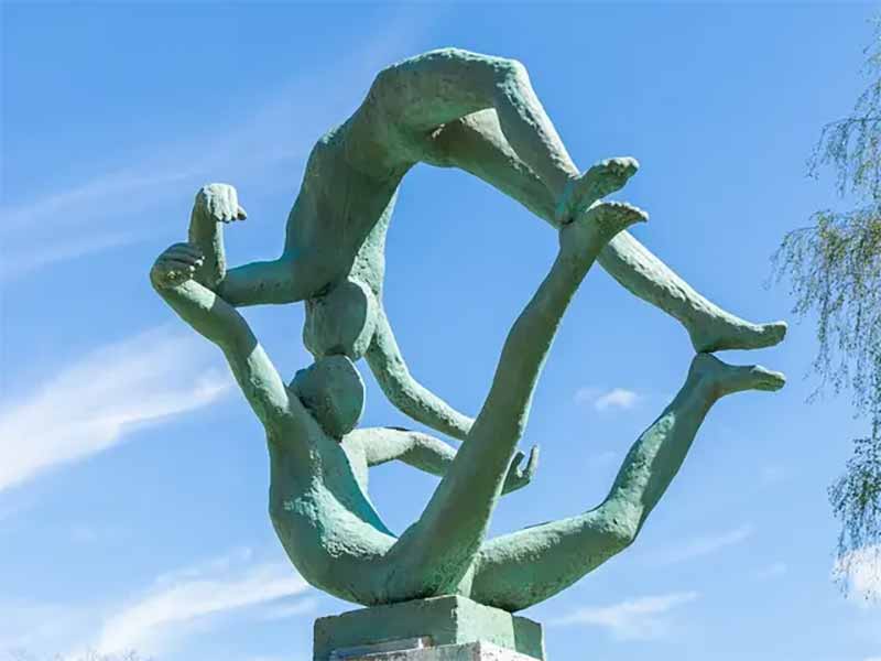 Sculptures monumentales en bronze du Musée-Promenade Louis Derbré